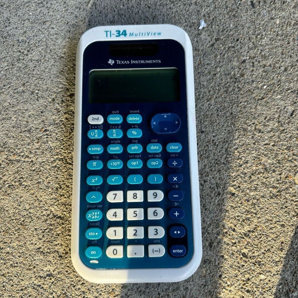 Texas Instruments TI-34 Multi View Scientific Calculator *No Cover*